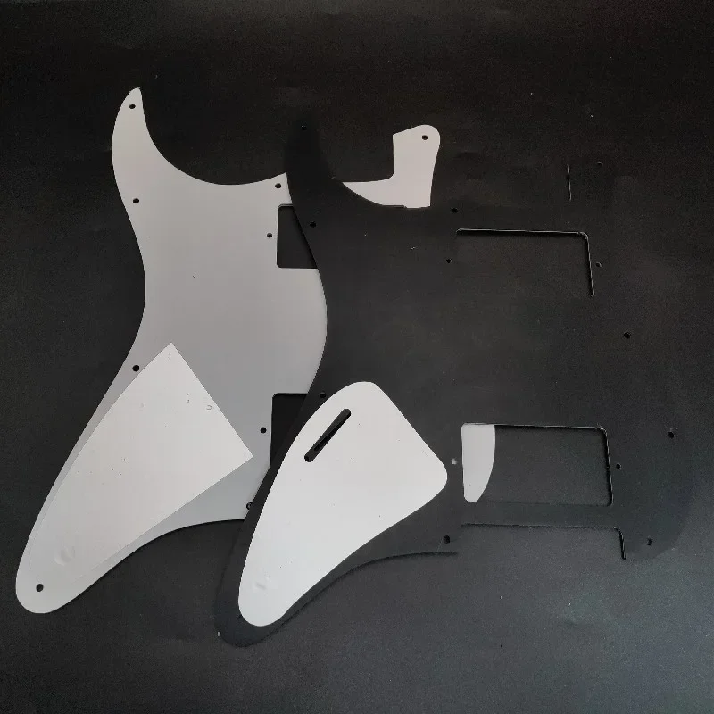 Multicolor 3 Ply 11 Holes HH Two Humbucker Guitar Pickguard Anti-Scratch Plate for ST FD Electric Guitar