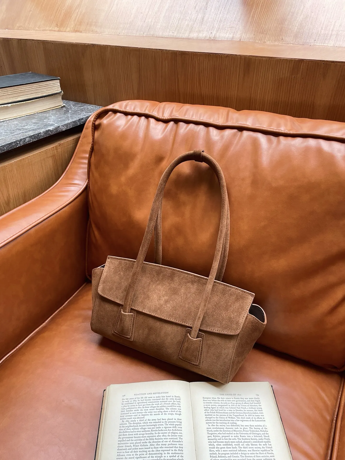Women's Shoulder Bags Handbags Leather Bags Zipper Closure Large Capacity Underarm Shoulder Bags Fashion Stylev