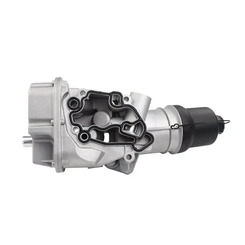 New 06D115397K Aluminum Oil Cooler Oil Filter Housing For A3 A4 VW EOS Jetta MK3 Passat Touran 2.0 FSI 06D115397G