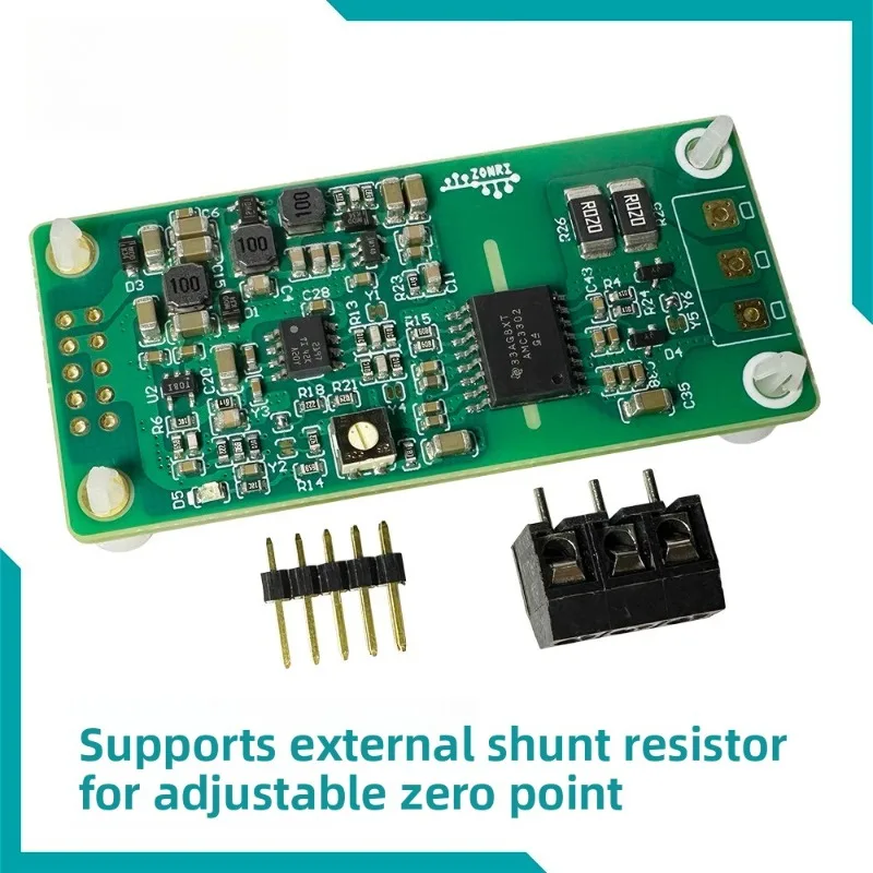 AMC3302 High Performance Current Isolation Module / Single and Bipolar Output / External Sense Resistor