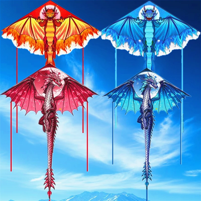 Pterosau cerf-volant volant nylon spectacle cerf-volant cerf-volant jouets gonflables jouet extérieur pour enfants cerfs-volants à vent pour enfants koi dragon cerf-volant amusant