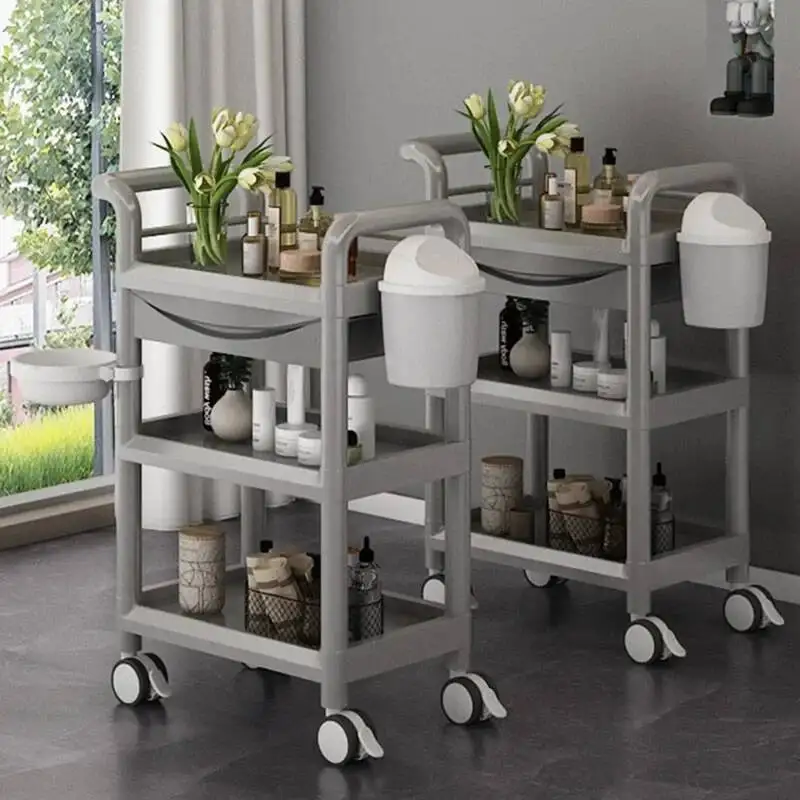 مساعد تخزين صالون عربة فائدة ماكياج طبي صالون التجميل عربة الوشم تخدم Carrello Atrezzi الأثاث Fg19 #3