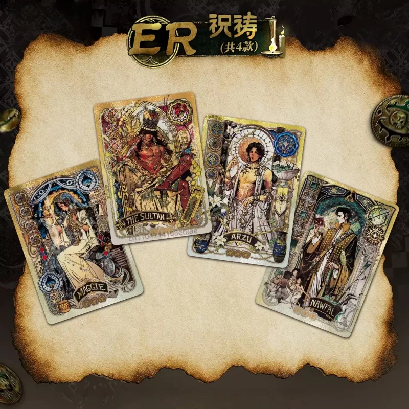 SHINING SOUL 本物のスルタンのゲームカード 永遠の試練コレクションカード 初回コレクションカード アニメ周辺機器 ホリデーギフト