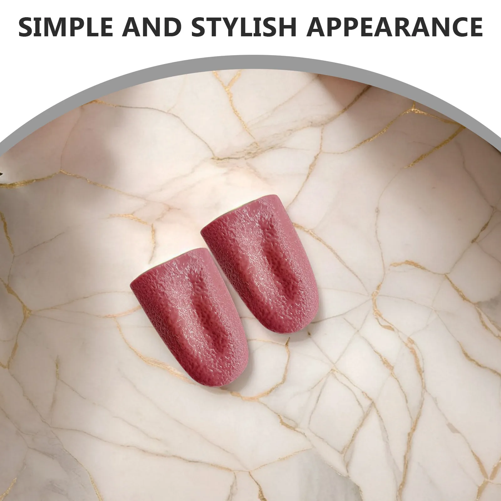 2Pcs Fake Tongue Realistic Silicone Flexible Prank Prop Halloween Trick Simulation Decoration Fun Party Photo Accessory