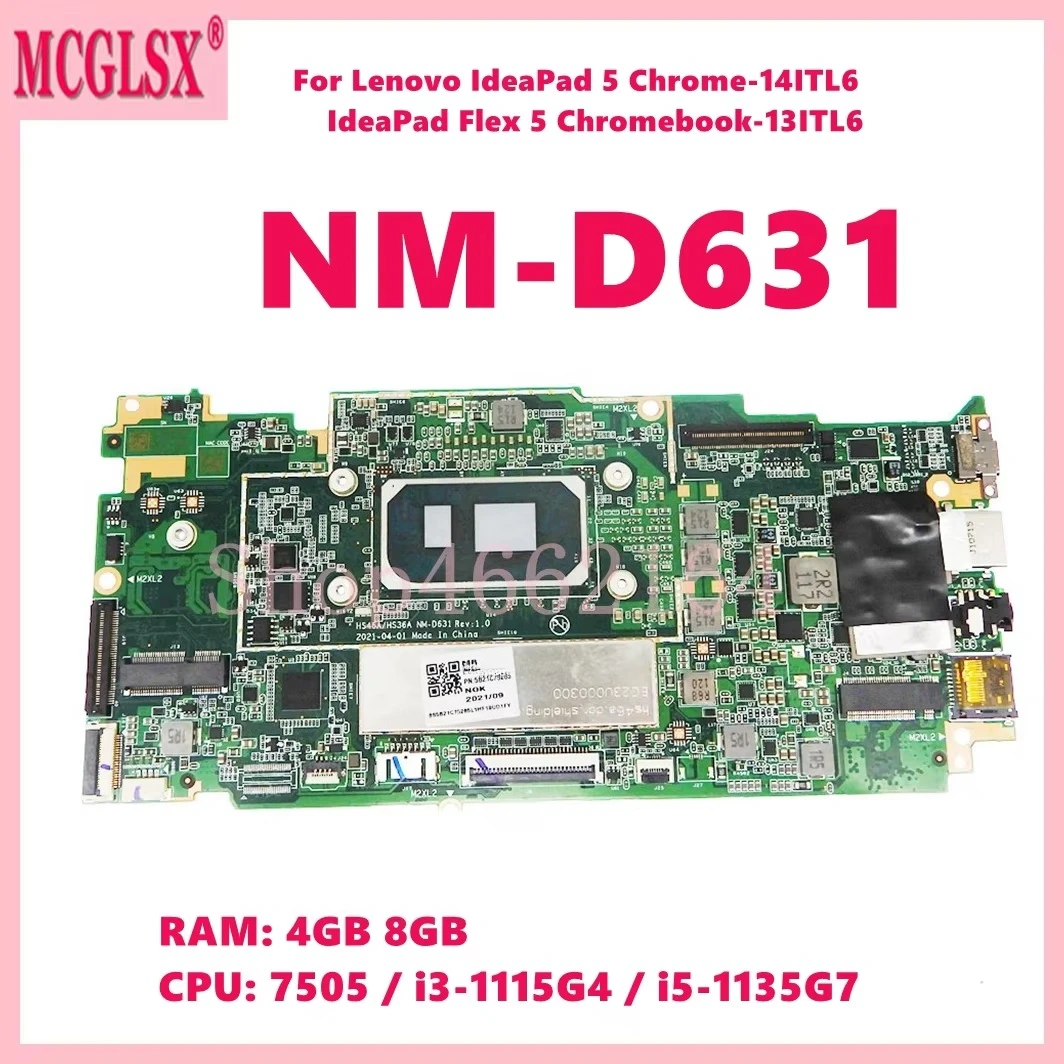 Ddr4 8Gb - NM-D631 7505 i3 i5-11th CPU 4GB/8GB-RAM