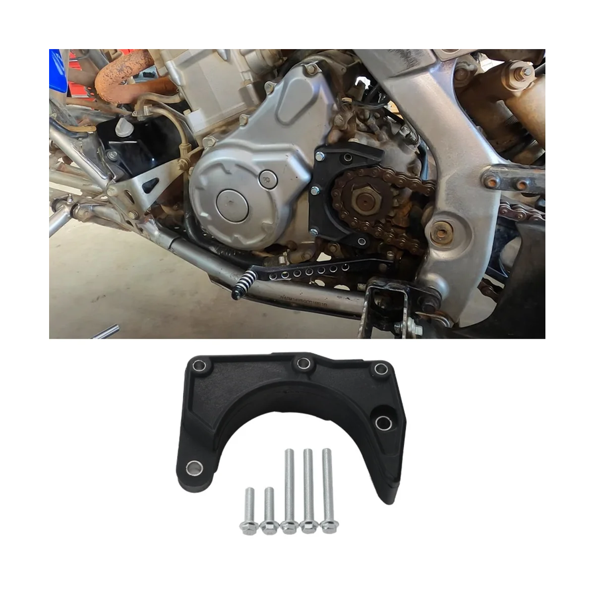 طقم حماية المحرك لياماها رابتور ، حافظة موفر ، غطاء ضرس ، سلسلة الحرس ، طقم تصليح ، YFM700 ، YFM700R