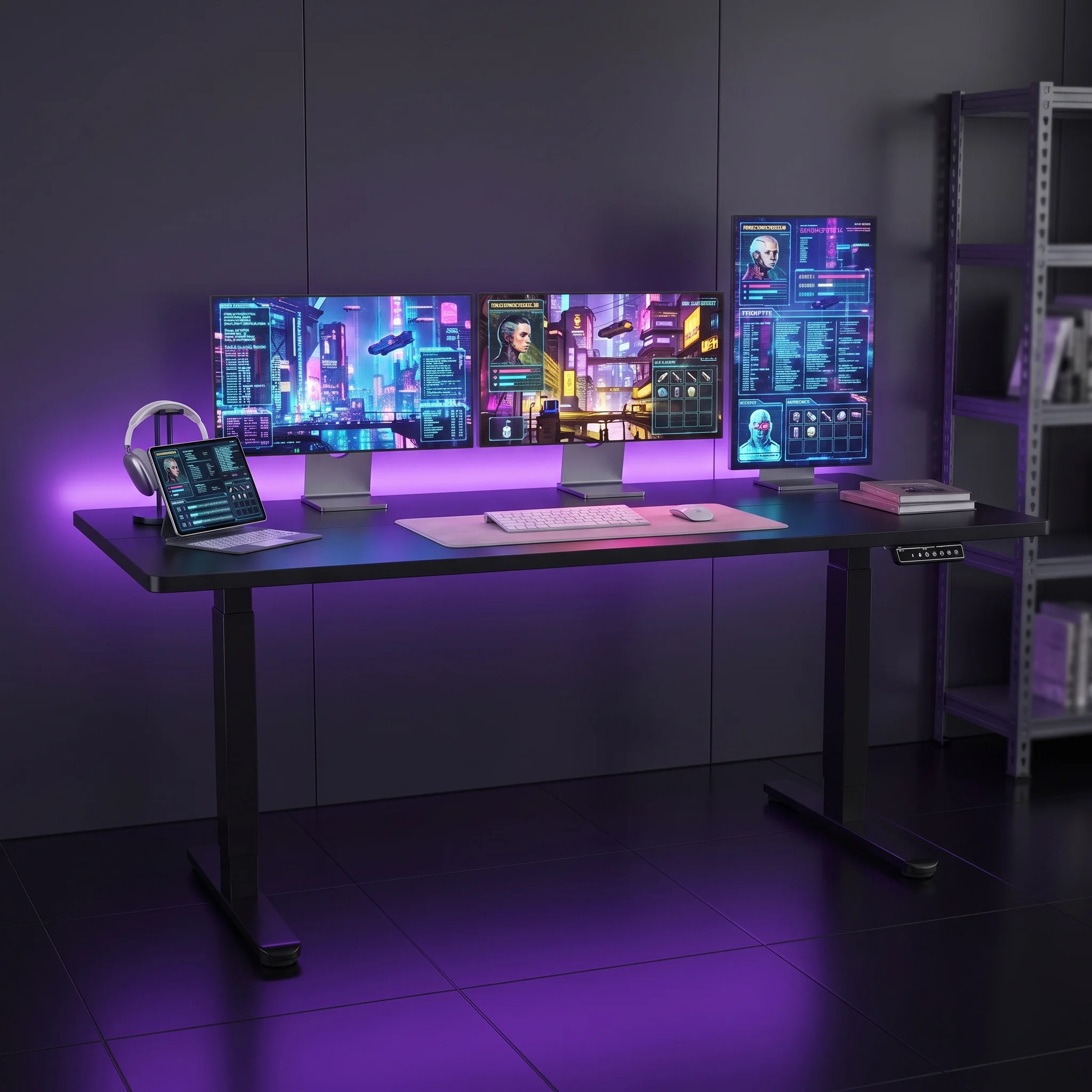 Electric Standing Desk Adjusta - Desk Setup Kit 评论和价格