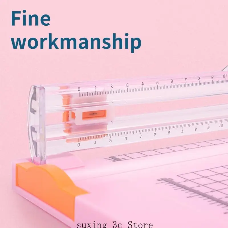Paper Cutter Paper Trimmer Scrapbooking Tool Paper Slicer with Foldable Side Ruler for Paper Photos Label Cardstock