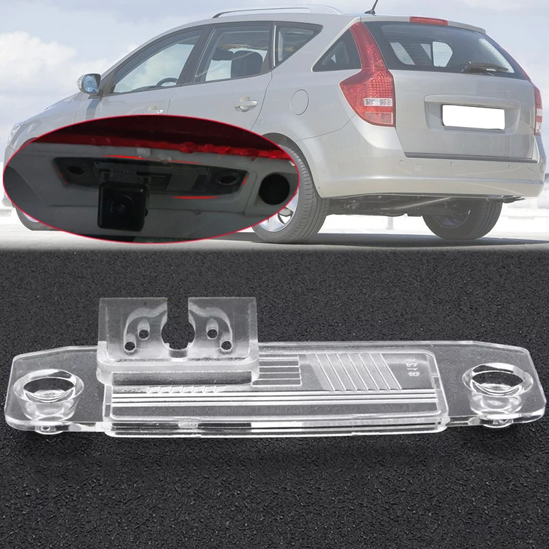 Pour Kia Ceed Cee'd 2006 - 2012 Sportage R 2010-2015 Avante voiture Parking caméra de recul support housse boîtier plaque d'immatriculation