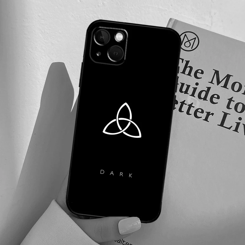 Dark TV Series Phone Case For iPhone 16 15 14 Pro Max Plus 12 11 13 Pro Max 12 Mini 13 Mini Cover