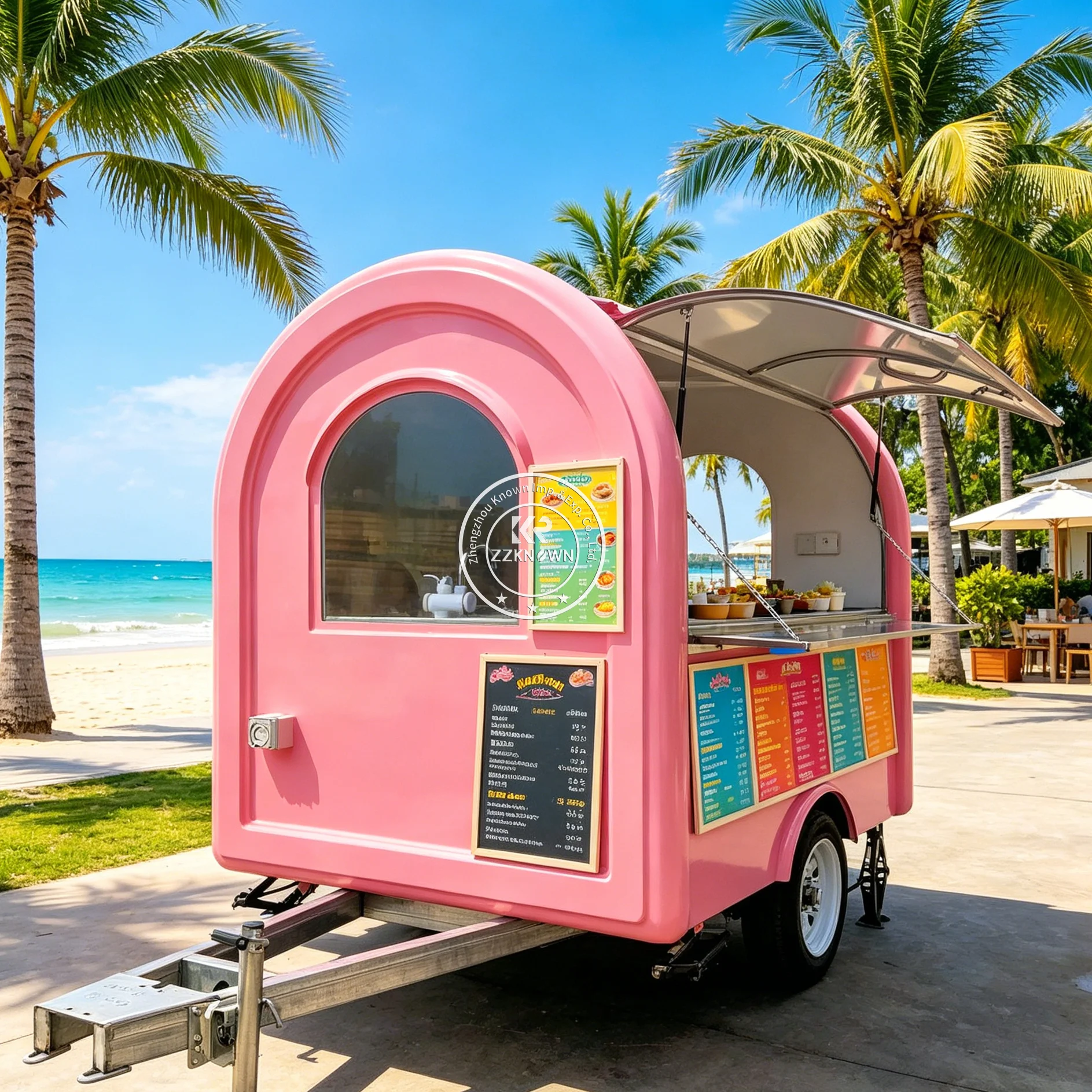 

Concession Coffee Food Truck Mobile Hot Dog Cart Trailer Catering Trailer Fast Food Trailer Truck With Full Kitchen