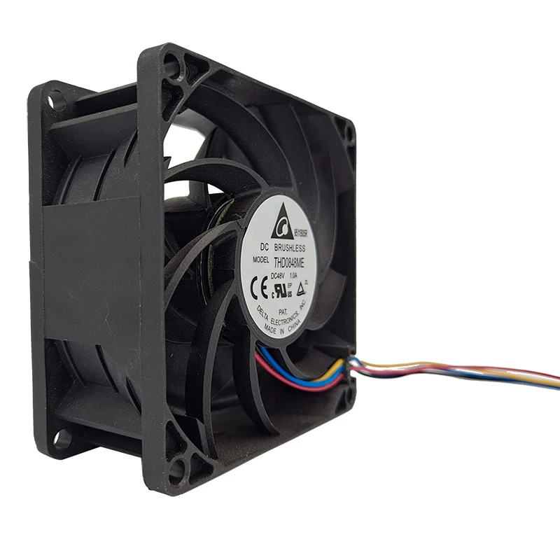 

New 48V 80mm 8cm Powerful High Speed CFM Axial Server Cooling Fan,Delta THD0848ME DC48V 1.6A 8038 80X80X38mm Powerful Cooler