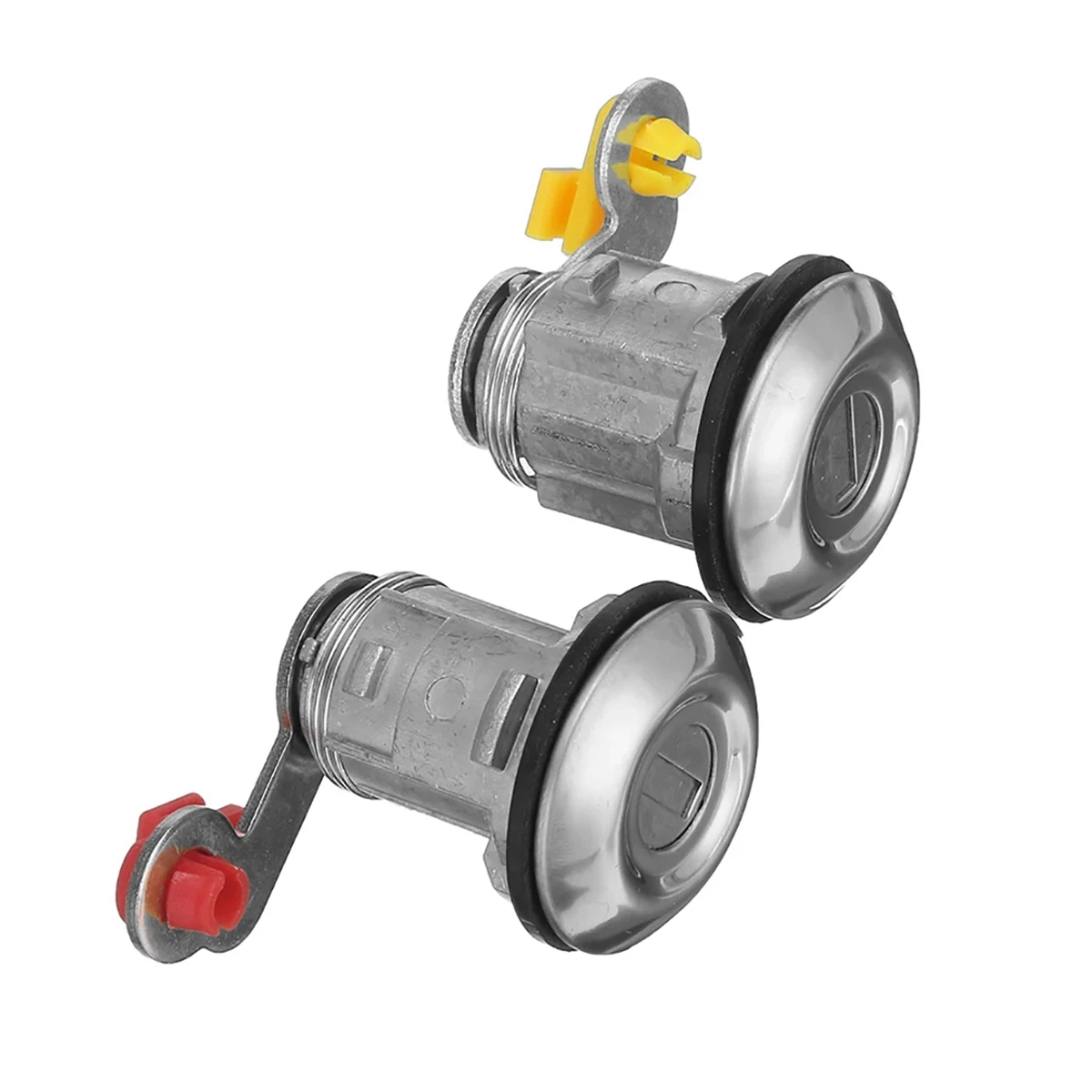 A22F-1 Set Front Left Right Door Lock Barrel & Keys For L200 Pick Up 2001 2002 2003 2004 2005