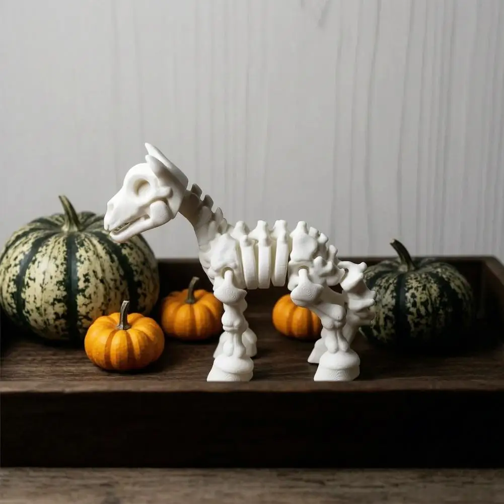 3d Printed Skeleton Horse Articulated Horse Figure 3d Printed Horse Skeleton Figurines Articulated Movable Joints for Home