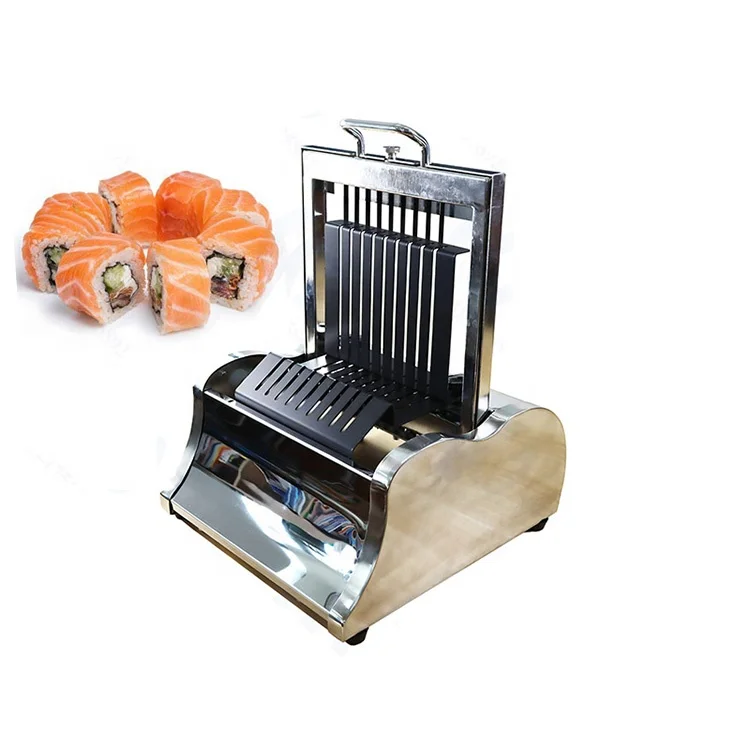 8/10/12 Reis-Sushi-Rollmaschine mit Schneidefunktion für Inside-Out-Rollen, Uramaki-Sushi und Runde Sushi-Rollen