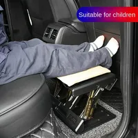 Removable Footrest Foam Cushion Under Adjustable Desk Footrest with Massage Beads for Car Office Home Stool  4-Level Height