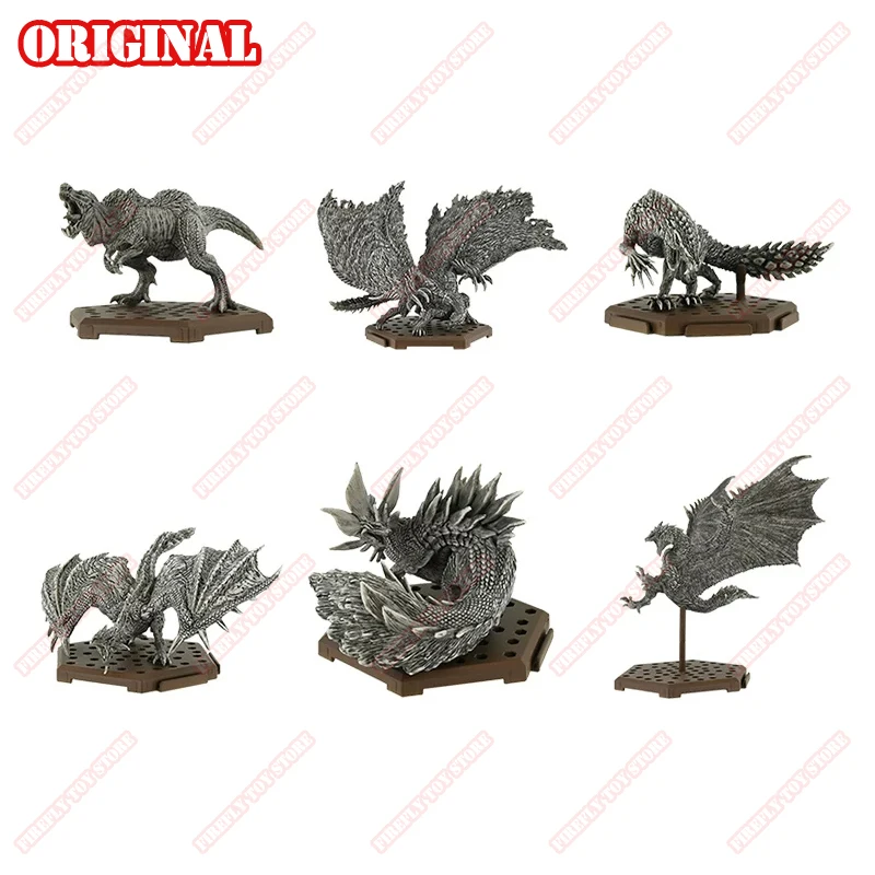 Original Monster Hunter Animations-Spiel-Peripherieartikel: Capcom Boxed Gacha Gashapon Statue Anime Action-Modellfiguren Sammlung