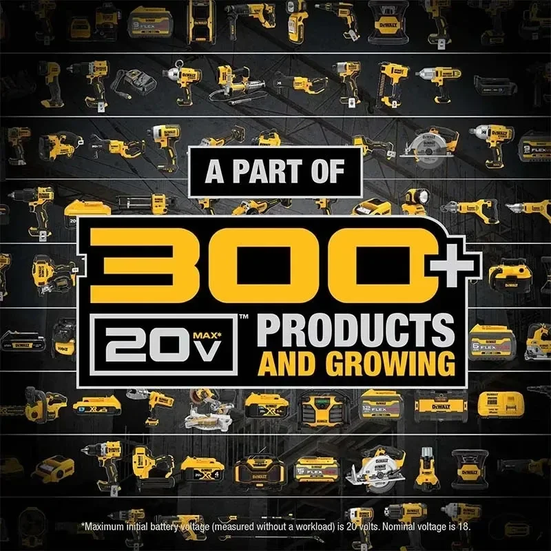 DeWalt 20V Battery 2Ah 5Ah 6Ah Battery DCB200 DCB202 DCB206 DCB205 DCB606  DCD805 For Dewalt 20V Power tool Replacement Battery