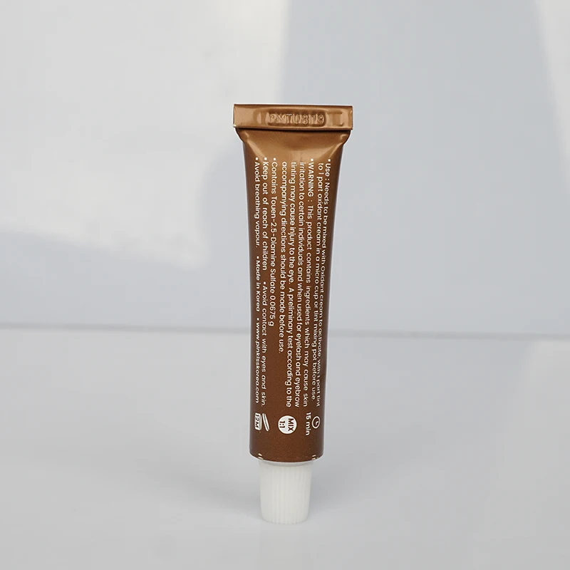Permania Korea Original Eyelashes Tint Fast Lash Lift Waterproof Lamination Cream Eyebrow Dye Tint Eyebrow Long Lasting Makeup