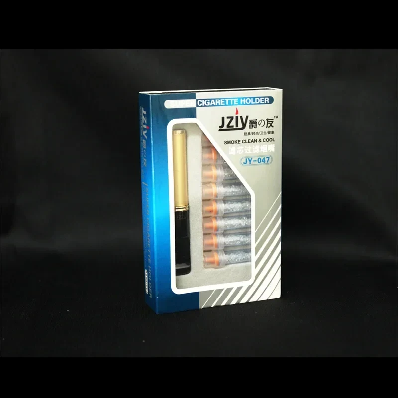 Porta sigarette con filtro per cambio nucleo Filtrazione per alette Pipa da fumo pulibile Filtro multifunzione in tubo metallico per pipa da tabacco da 8 mm