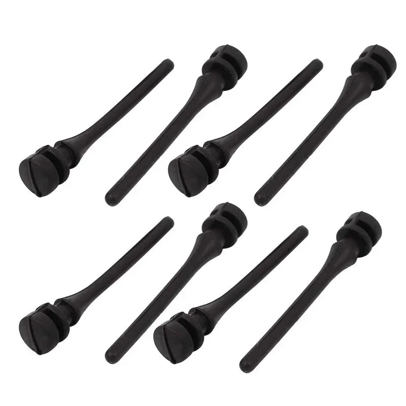 20PCS Gdstime Screw Pin Rivet Rubber PC Fan Anti Vibration Mount Silicone Screws Noise Absorbtion Fans computer Rubber screws