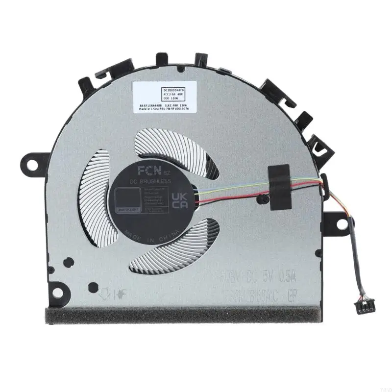 Y8AD CPU Cooling Fan Laptop Internal Replacement Fan For V15 G4 AMN FQBV Notebook Brushless Motor Quiet Fan