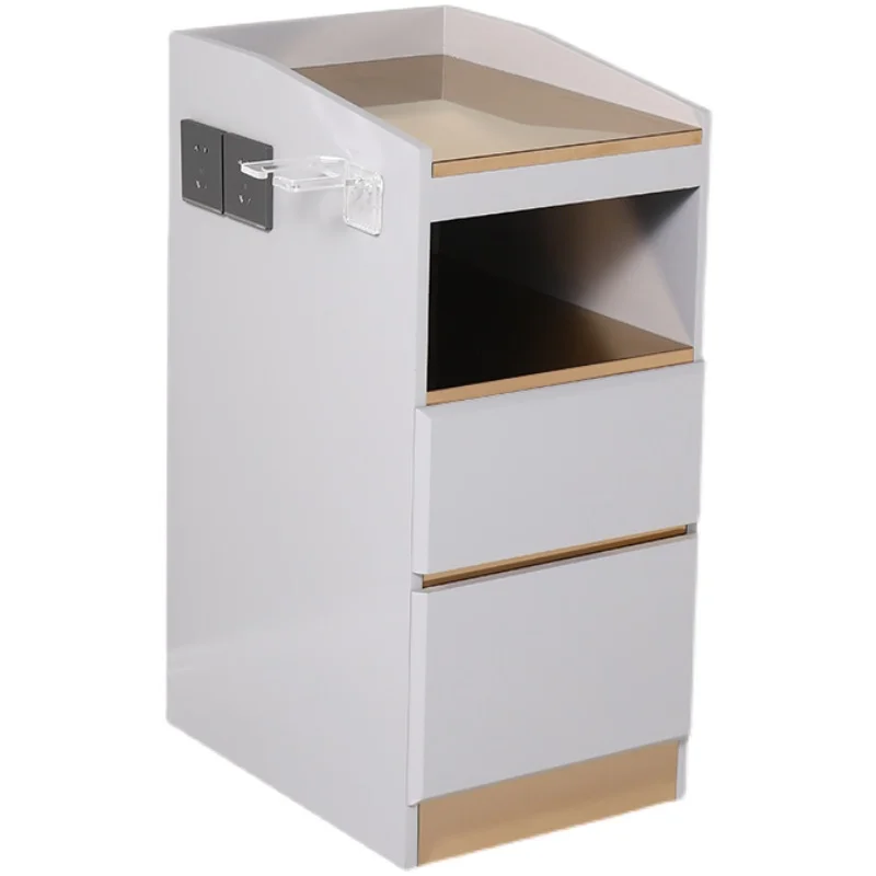 Barber shop tool cabinet stainless steel hairdressing tool cabinet hair salon special tool cabinet