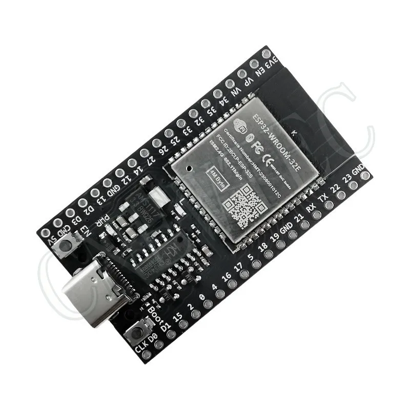 ESP32 DevKitC V4 Dual Core WiFi Bluetooth Expansion Board - Ultra-Low Power USB CH340C Type-C Compatible with ESP-WROOM-32E