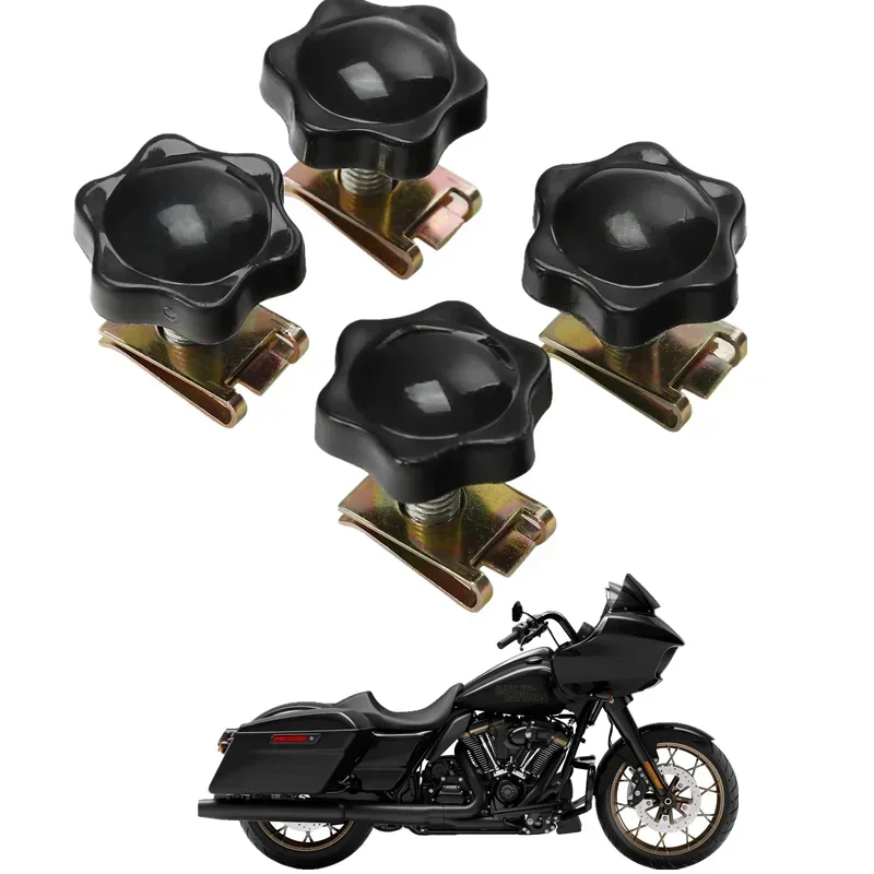 For Harley Touring Road King Street Electra Glide  Acsessories Saddlebag Mounting Kit Security Theft Deterrent Motorbike