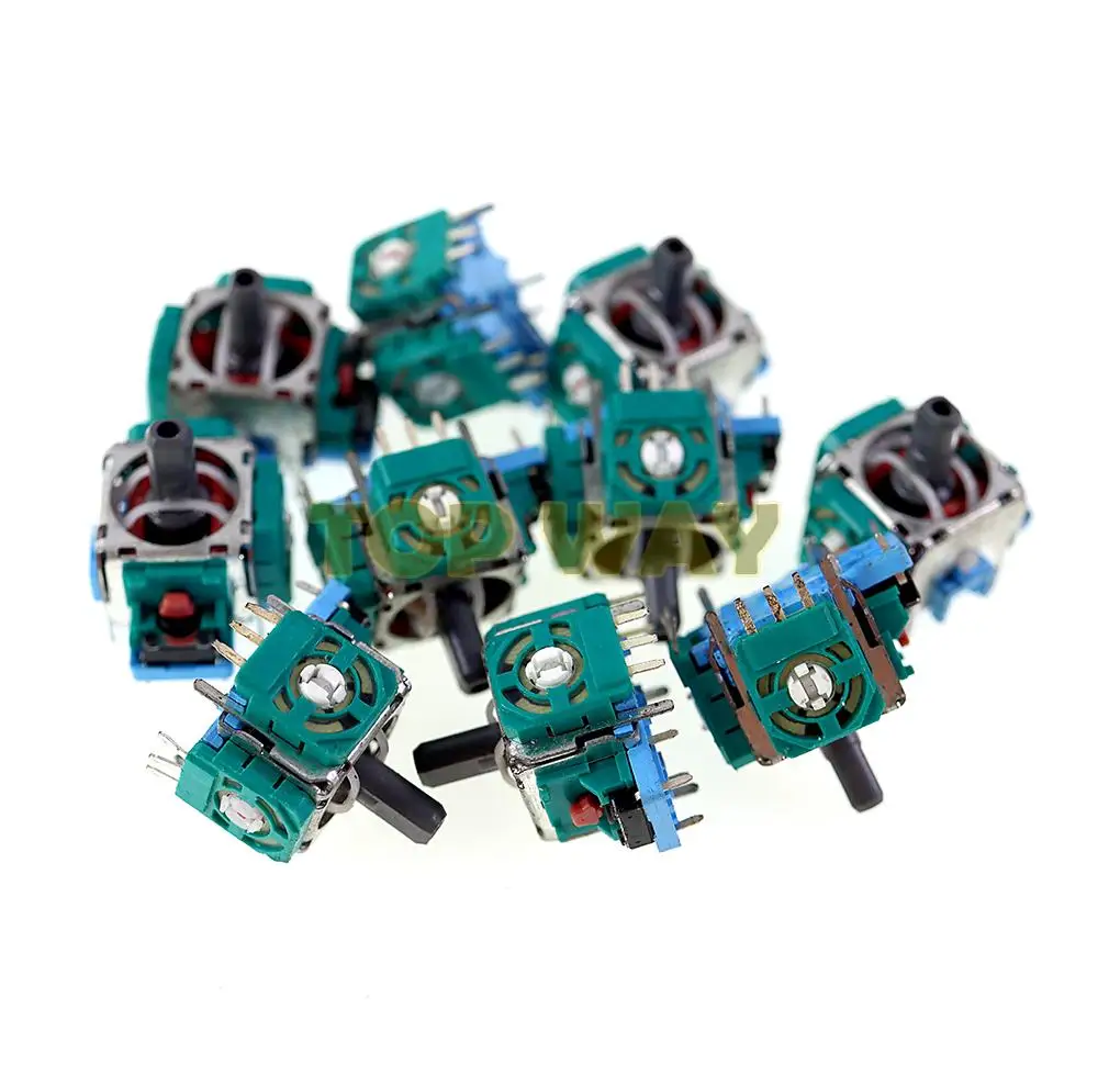 50 قطعة جديد الأصلي 3Pin مع ALPS ثلاثية الأبعاد الروك عصا تحكم تناظرية ثلاثية الأبعاد وحدة الاستشعار ل بلاي ستيشن 5 PS5 تحكم إصلاح أجزاء