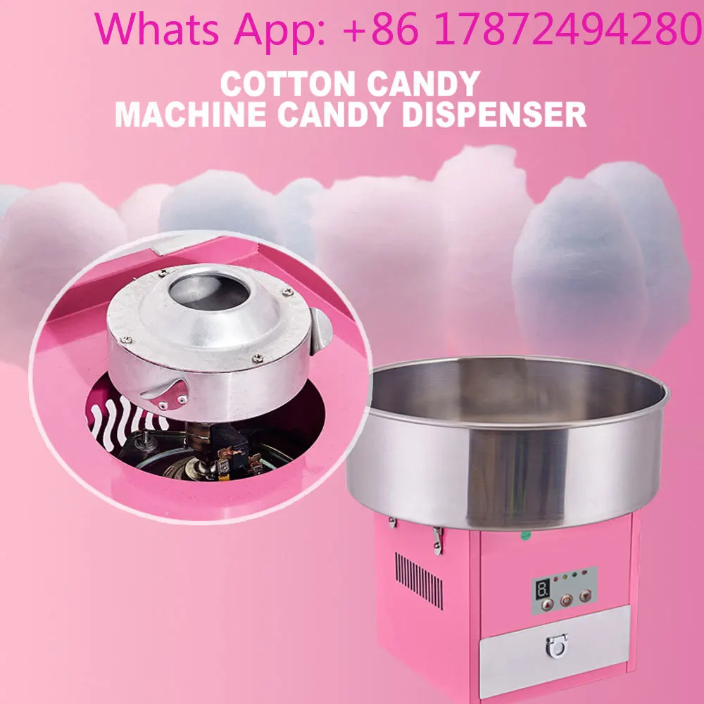 Fully Automatic Fancy Candy Machine Children Gift DIY Cotton Candy Machine Cotton Candy Marshmallow Machine