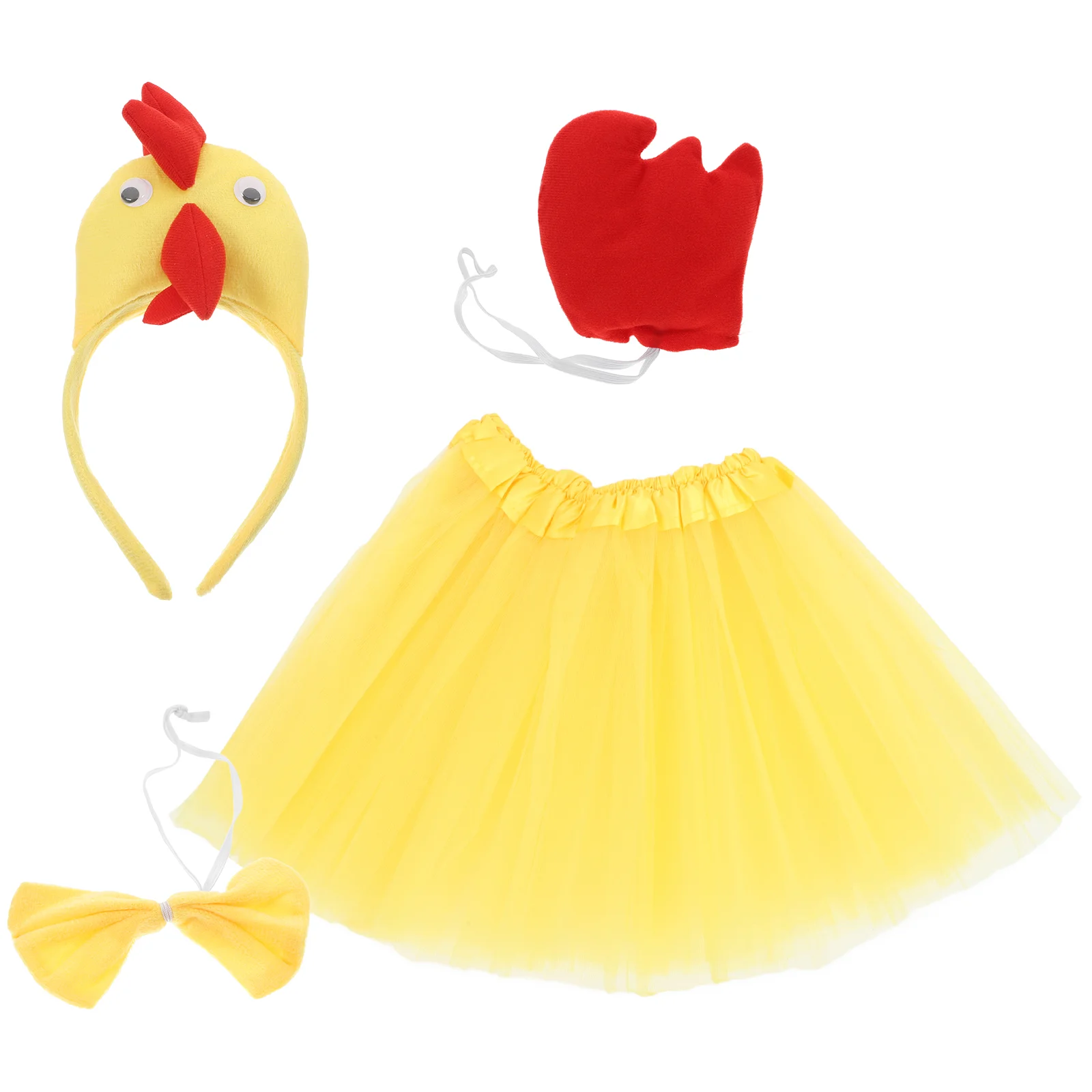 

Animal Headgear Chicken Ears Headband Costume Accessories Hair Hoop Big Bird Birthday Decorations Outfit