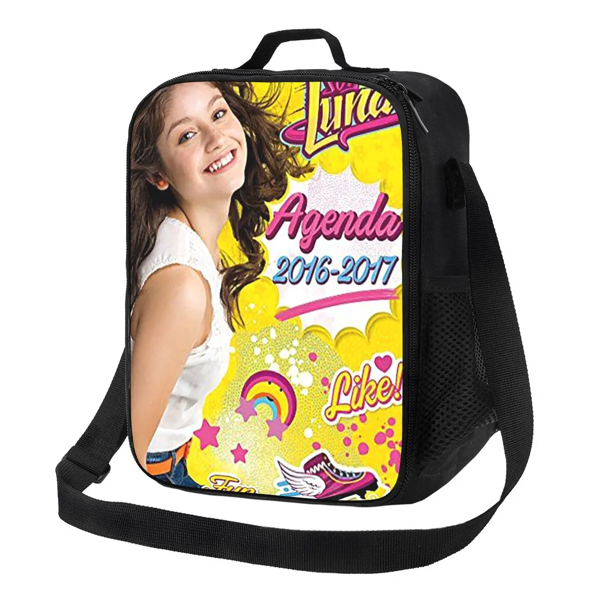 Agenda soja luna saco de almoço isolado para mulheres bento armazenamento caixas de alimentos recipiente à prova de vazamento refrigerador térmico lancheira tote