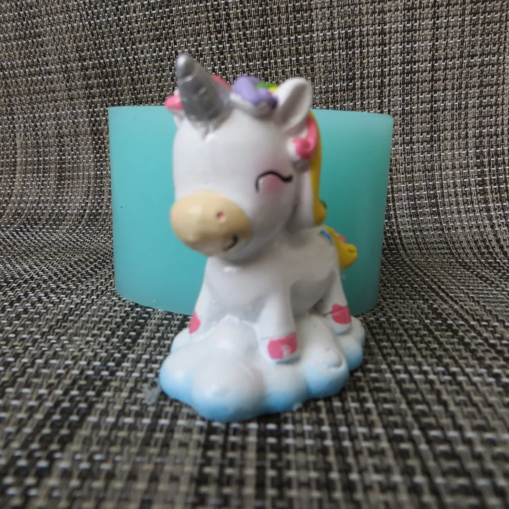 Mol Cute 3d Dreaming Unicorn Mold Silicone Fondant Mould Chocolate Mousse Cake Molds Candle Aroma Stone Resin Clay PRZY