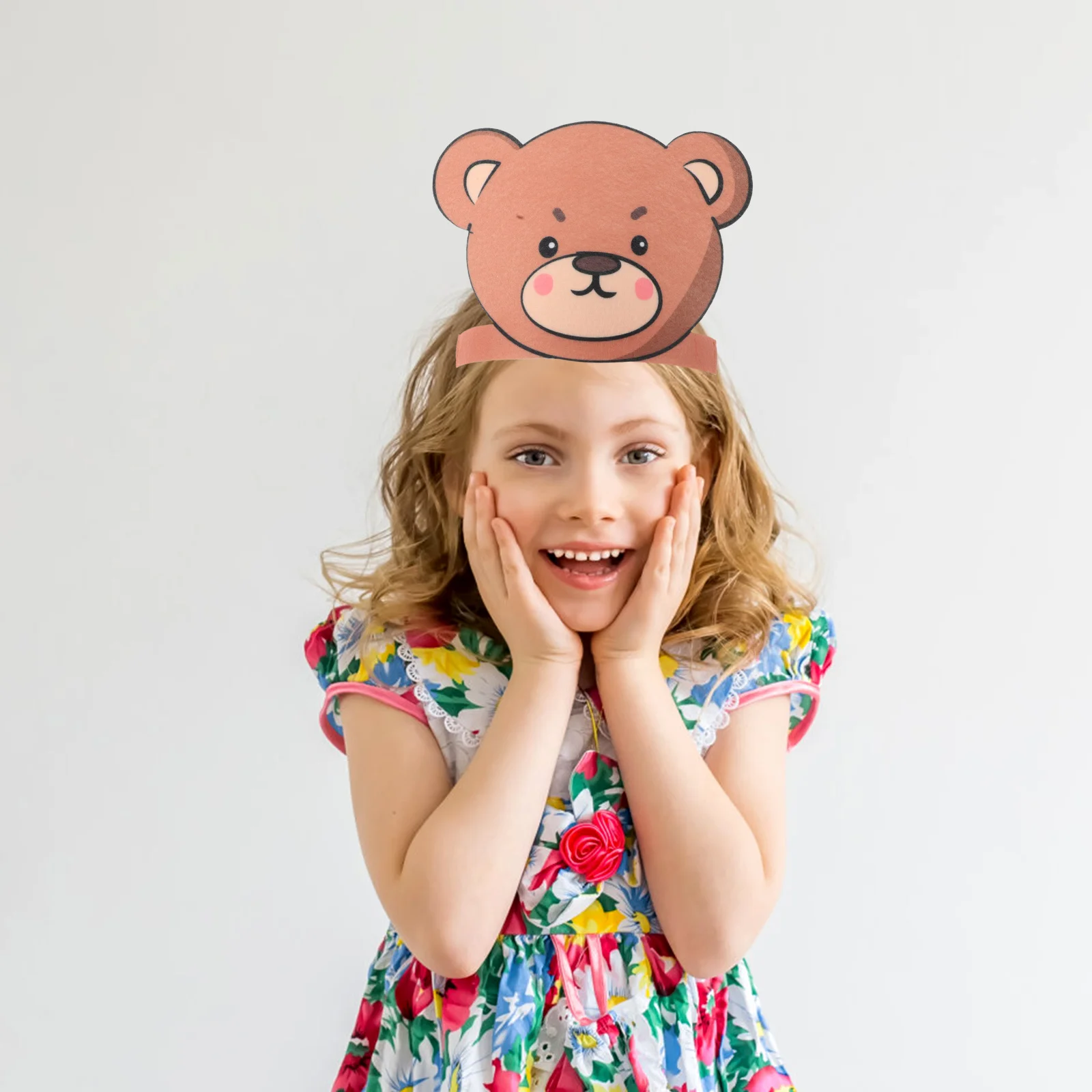 

4pcs Animal Headbands Cute Felt Cartoon Snake Cow Bear Owl Halloween Cosplay Hair Hoops Kids Party Favors Jungle Animal Ears