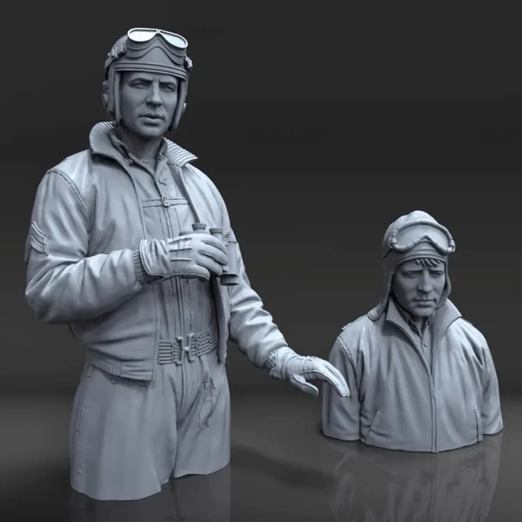 

1/16 Resin Model Bust GK，Unassembled and unpainted kit