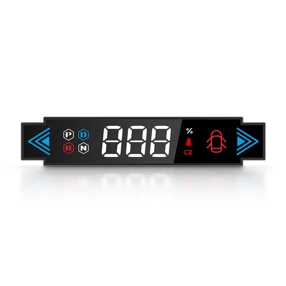 

WiiYii Newest Popular T7 Head up Display 5 Inch LCD Digital Speedometer Top Car Accessories for Model 3 Model Y