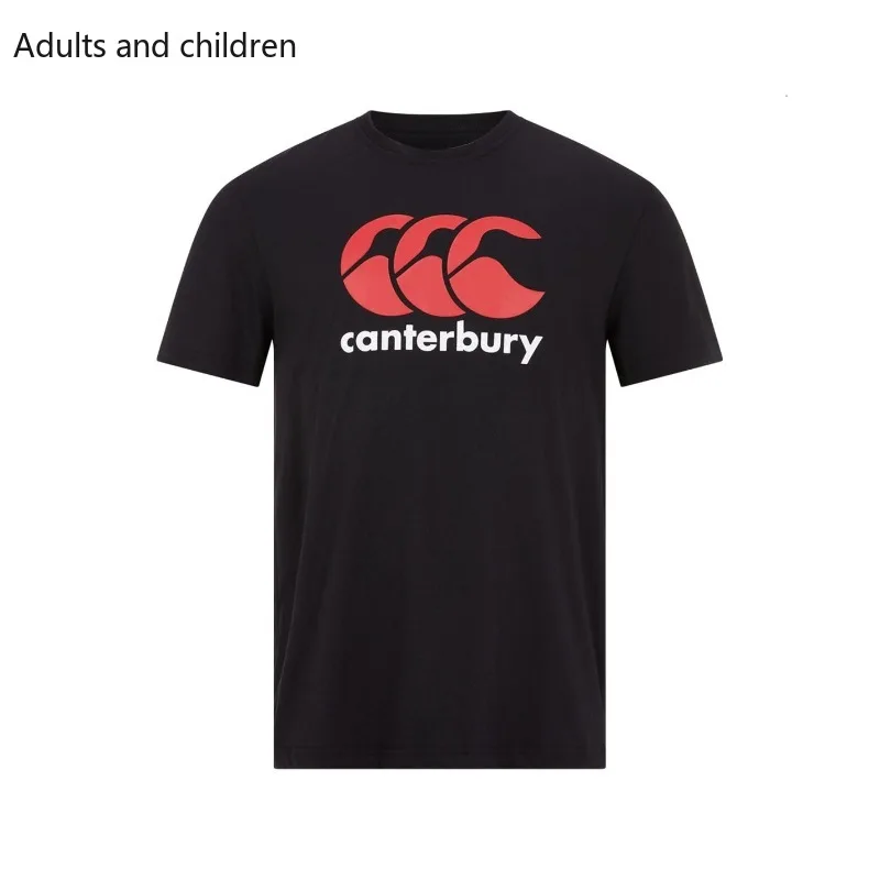

Canterbury Logo T-shirt Short Sleeved High-end Luxury Men's and Women's Top Y2k Children's T-shirt Pregnant Women's T-shirt
