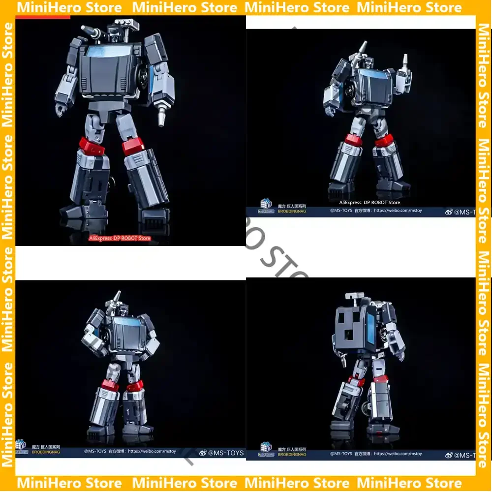 

В наличии Оригинальная фигурка MS-TOYS Trailbreaker Transformation Magic Square MS-B09A 1:18 из ABS и PVC