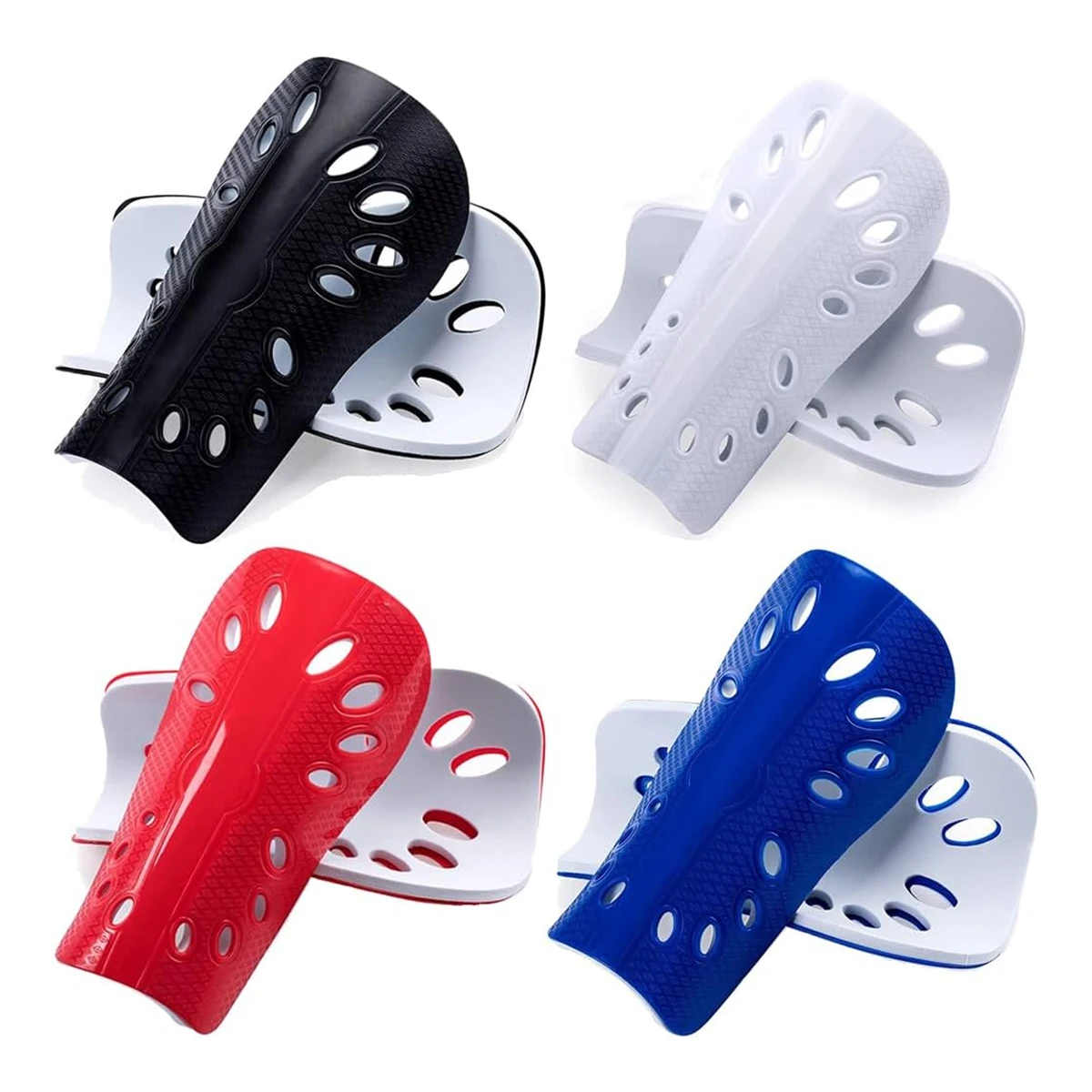 

Football leg guard, adult competition special protection, children's calf guard, perforated football leg guard