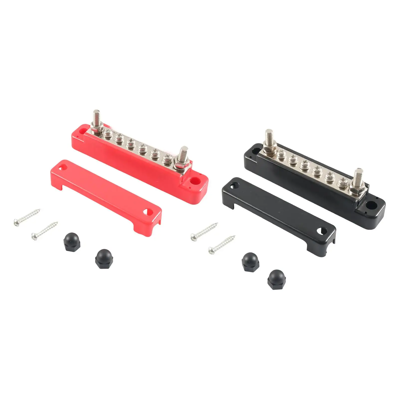Power Distribution Block Electric Terminal Junction Block Replacement Professional Terminal Strip Block Bus Bar for RV Marine