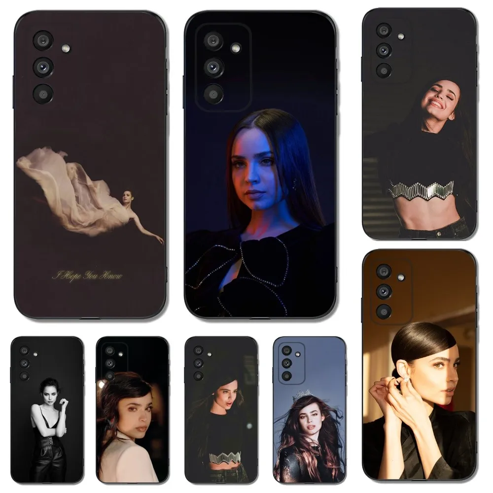 S-Sofia C-Carson Phone Case for SamsungS24,S23,S22,S21,S20 Ultra Pro S10,S30Plus,20 Ultra Black Cover