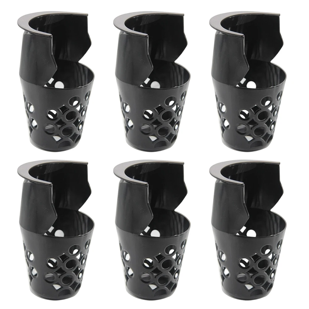6pcs Billiard Net Basket For Pool Table Accessories Storage Pockets High Capacity Mesh Bags For Snooker Balls Home Bar Use