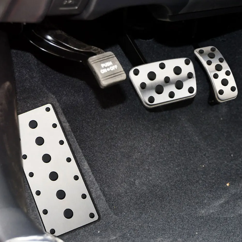 Car Pedal Cover for Toyota Fortuner Camry Highlander Land Cruiser for Lexus ES RX LS LX CT200H LHD Rest Pedals Accessories