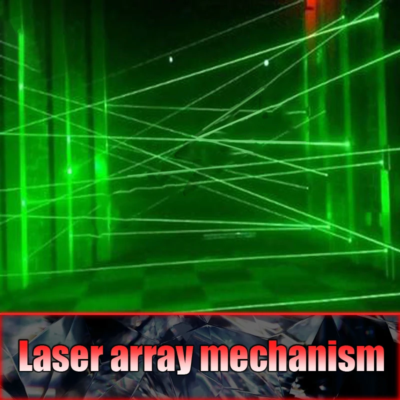 Real-Life Props for Escape Room, Laser Array Props, The Alarm will Sound when the Laser is touched