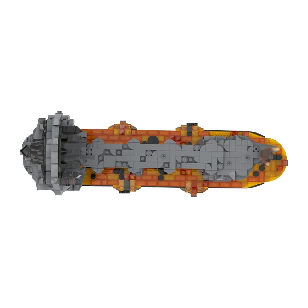 

Gobricks MOC-226536 Rings Movie The Fires of Mount Doom Building Blocks