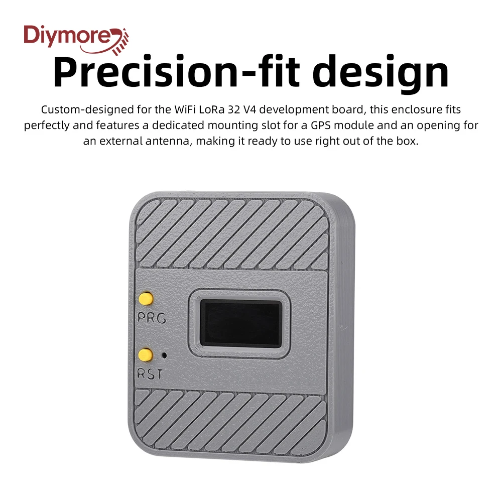 Case Kit Expansion Shell for Heltec WiFi LoRa 32 V4 0.96inch OLED Solar Powered For Arduino IoT LoRaWAN