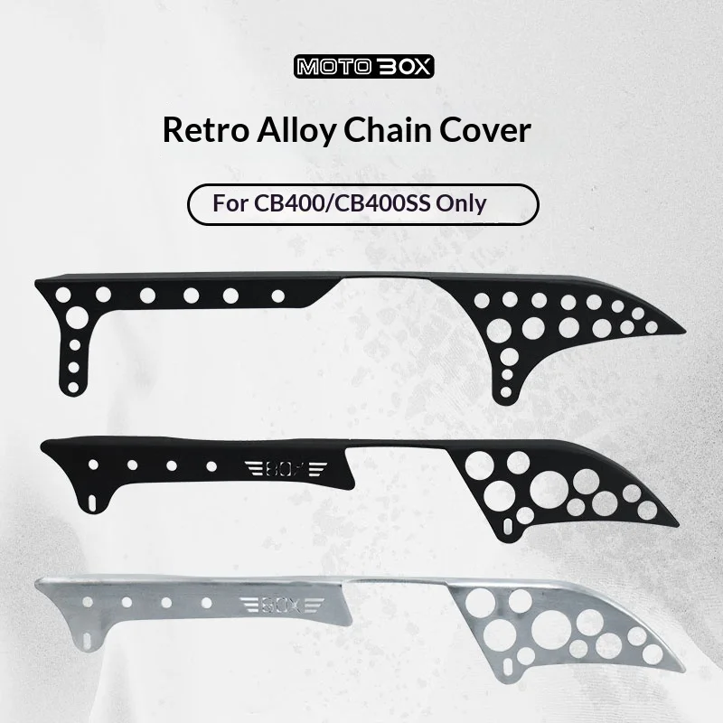 【Premium】For CB400ss Stick King alloy chain cover box oil guard cover retro modified crankset cover special