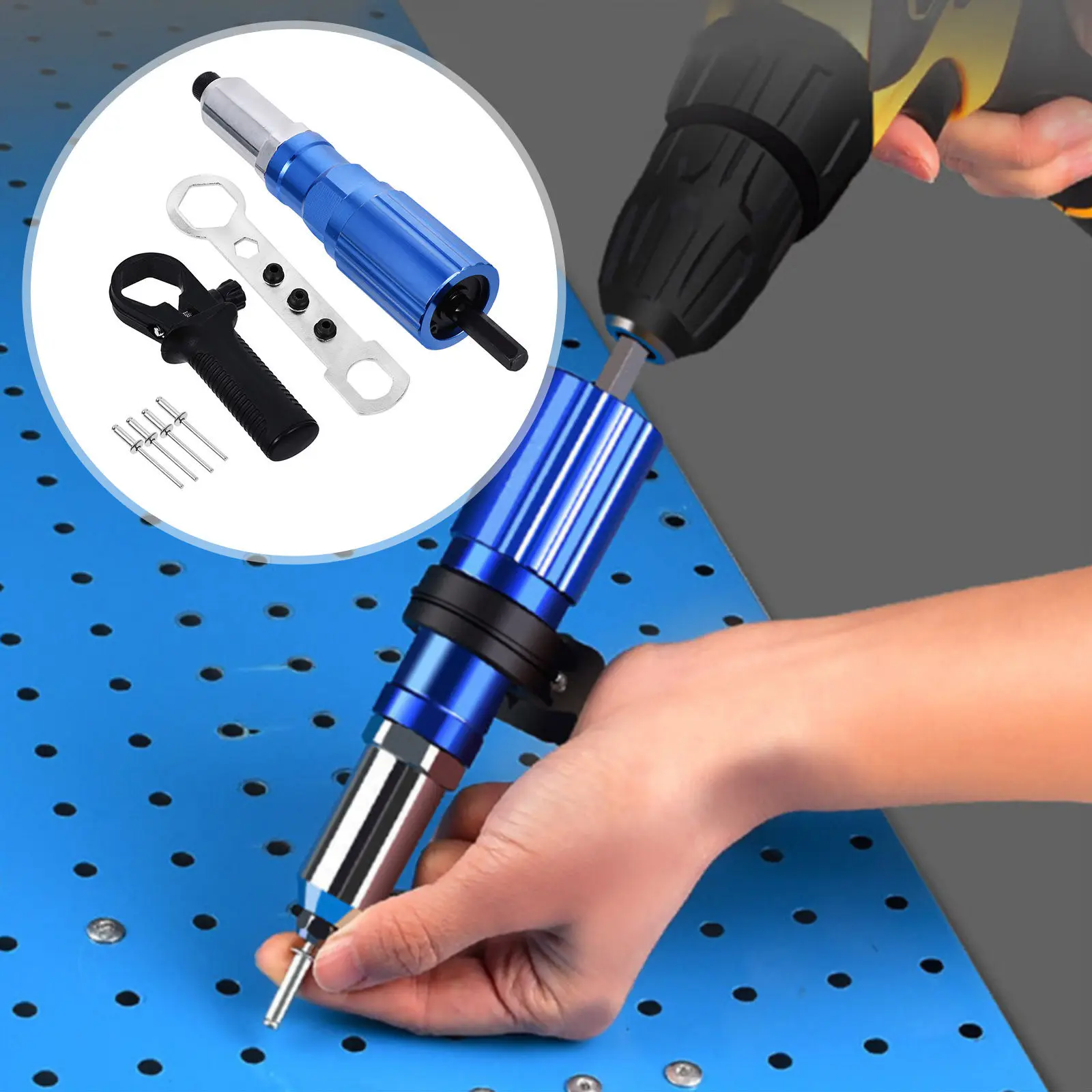 1-set-1-set-cordless-riveting-tool-adapter-for-drill-electric-rivet-nut-connector-insert-nut-adapter-riveter-kit-riveting-gun