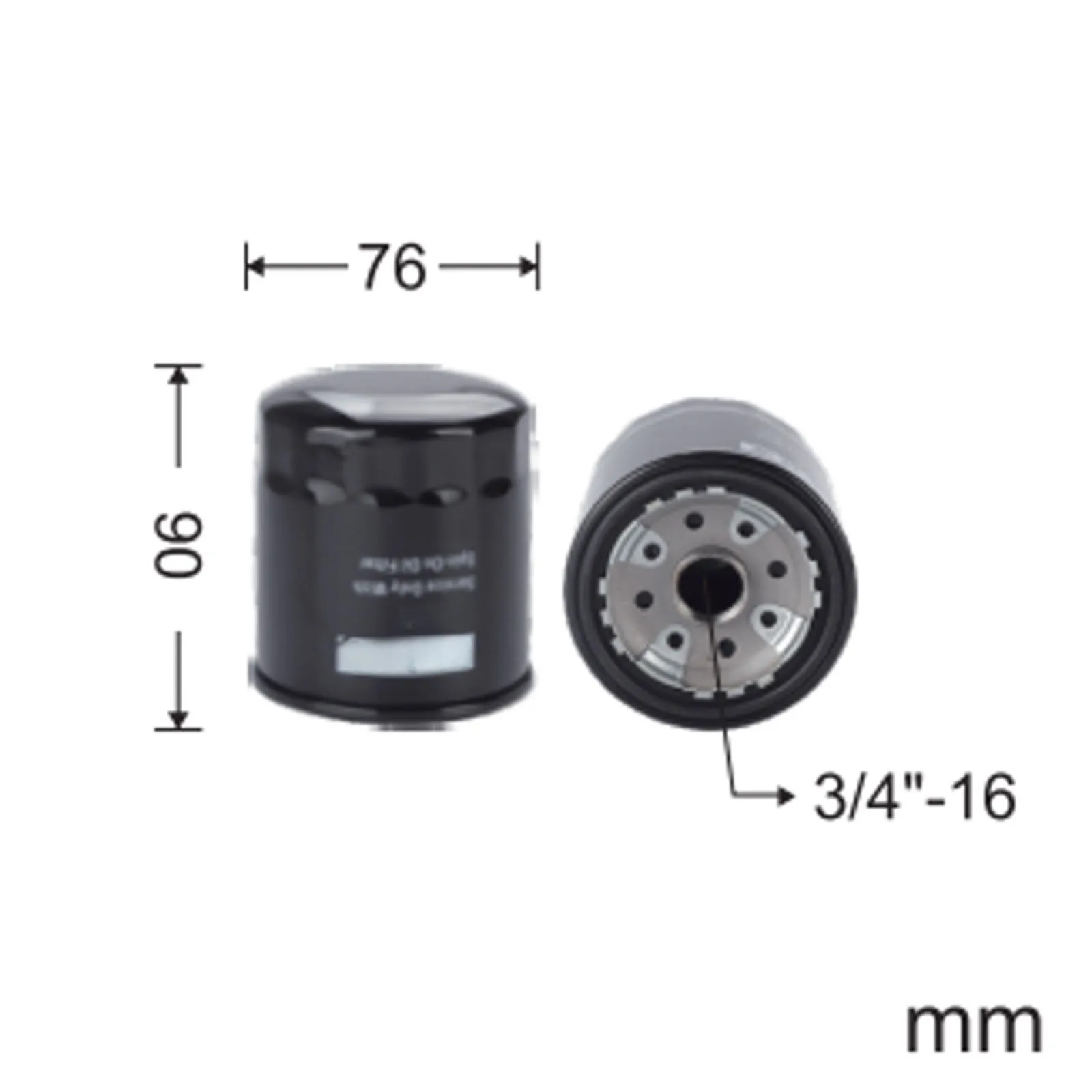 Oil Filter CJ-662X Fits for Komatsu PC60-7 PC60-7C PC60-8 PC70-8 PC78US-5 PC78UU-6 PC78US-6 PC78UU-8 PC78US-8 PC110-7 PC110-8MO